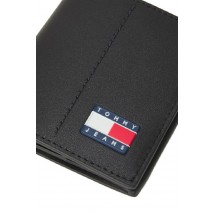 TOMMY JEANS HERITAGE CC & COIN ΠΟΡΤΟΦΟΛΙ ΑΝΔΡΙΚΟ BLACK