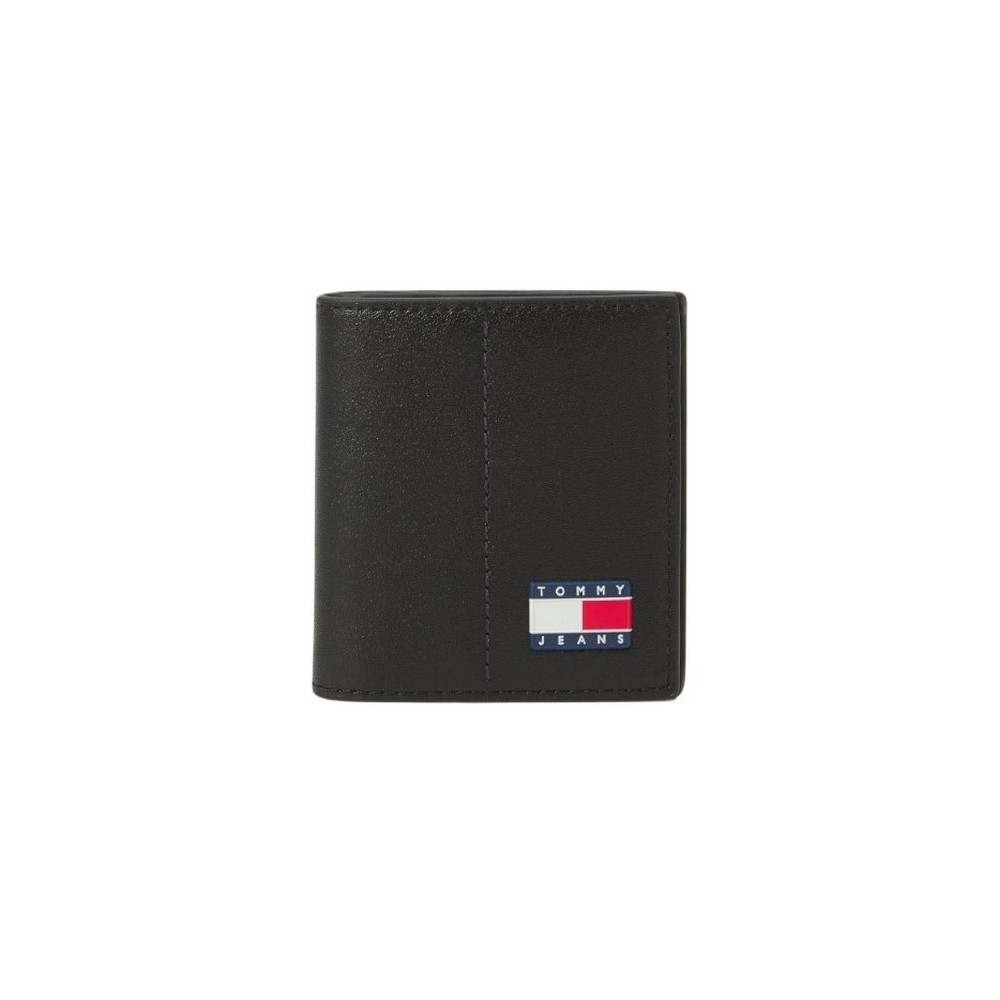 TOMMY JEANS HERITAGE CC & COIN ΠΟΡΤΟΦΟΛΙ ΑΝΔΡΙΚΟ BLACK
