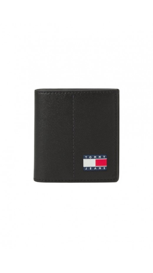 TOMMY JEANS HERITAGE CC & COIN ΠΟΡΤΟΦΟΛΙ ΑΝΔΡΙΚΟ BLACK