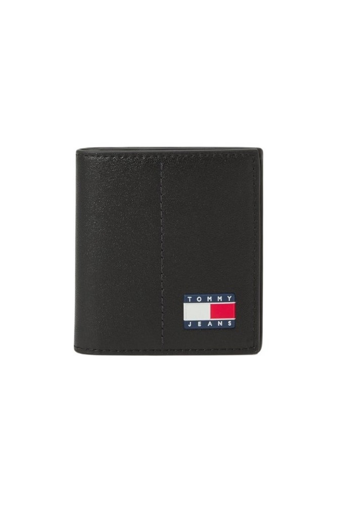 TOMMY JEANS HERITAGE CC & COIN ΠΟΡΤΟΦΟΛΙ ΑΝΔΡΙΚΟ BLACK
