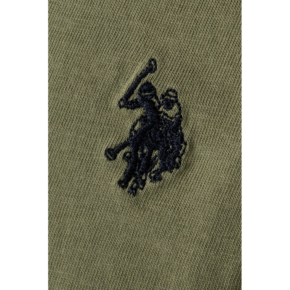 U.S.POLO MICK 000148 EH33 TSHIRT ΜΠΛΟΥΖΑ ΑΝΔΡΙΚΗ GREEN