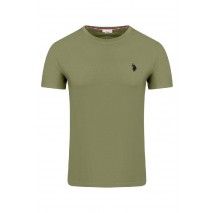U.S.POLO MICK 000148 EH33 TSHIRT ΜΠΛΟΥΖΑ ΑΝΔΡΙΚΗ GREEN