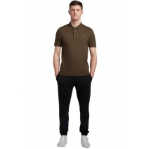 LYLE & SCOTT ESSENTIALS PLAIN POLO T-SHIRT ΜΠΛΟΥΖΑ ΑΝΔΡΙΚΗ KHAKI