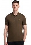 LYLE & SCOTT ESSENTIALS PLAIN POLO T-SHIRT ΜΠΛΟΥΖΑ ΑΝΔΡΙΚΗ KHAKI