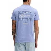 TOMMY JEANS REG SIGN SPRAY T-SHIRT ΜΠΛΟΥΖΑ ΑΝΔΡΙΚΗ CIEL