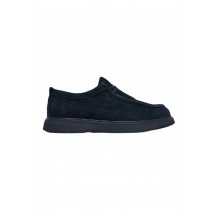 TOMMY HILFIGER COMFORT NUBUCK MOC TOE SHOE ΠΑΠΟΥΤΣΙΑ ΑΝΔΡΙΚΟ NAVY