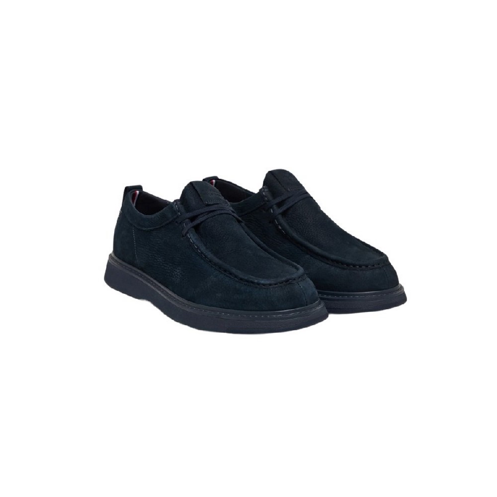 TOMMY HILFIGER COMFORT NUBUCK MOC TOE SHOE ΠΑΠΟΥΤΣΙΑ ΑΝΔΡΙΚΟ NAVY