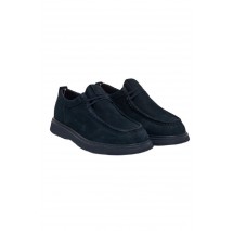 TOMMY HILFIGER COMFORT NUBUCK MOC TOE SHOE ΠΑΠΟΥΤΣΙΑ ΑΝΔΡΙΚΟ NAVY