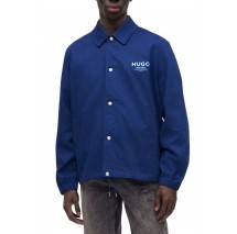 HUGO BOSS BIYO CASUAL JACKET ΜΠΟΥΦΑΝ ΑΝΔΡΙΚΟ BLUE