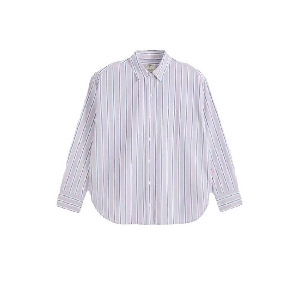 LEVIS HARLIE BOYFRIEND SHIRT ΠΟΥΚΑΜΙΣΟ ΓΥΝΑΙΚΕΙΟ PURPLE