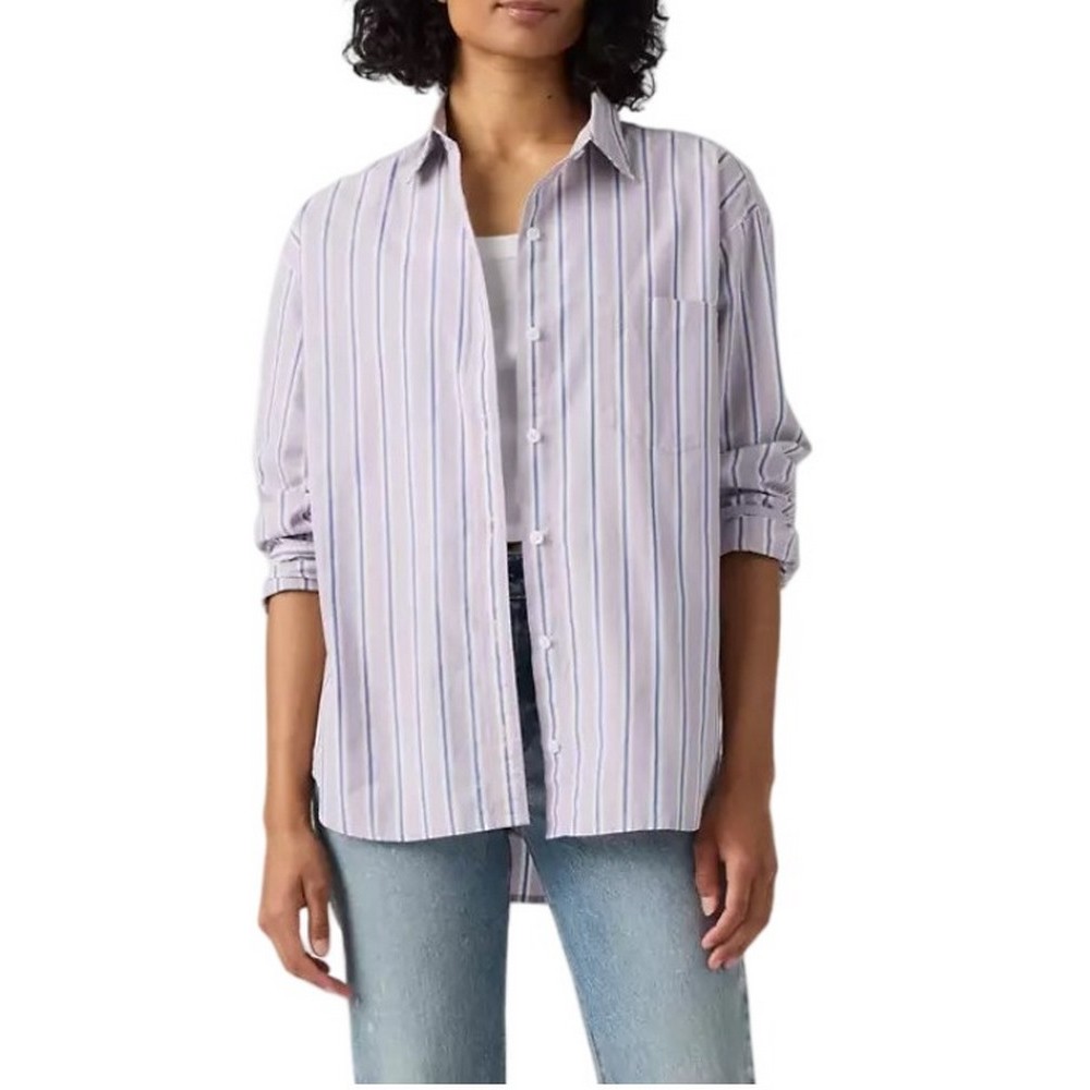 LEVIS HARLIE BOYFRIEND SHIRT ΠΟΥΚΑΜΙΣΟ ΓΥΝΑΙΚΕΙΟ PURPLE