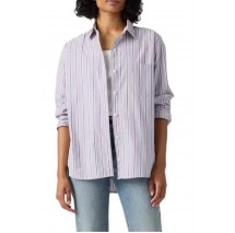 LEVIS HARLIE BOYFRIEND SHIRT ΠΟΥΚΑΜΙΣΟ ΓΥΝΑΙΚΕΙΟ PURPLE
