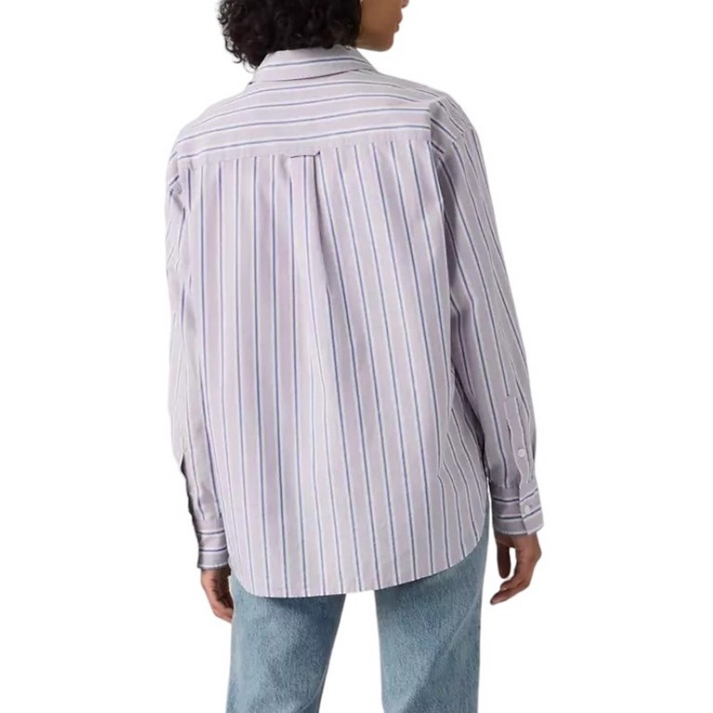 LEVIS HARLIE BOYFRIEND SHIRT ΠΟΥΚΑΜΙΣΟ ΓΥΝΑΙΚΕΙΟ PURPLE