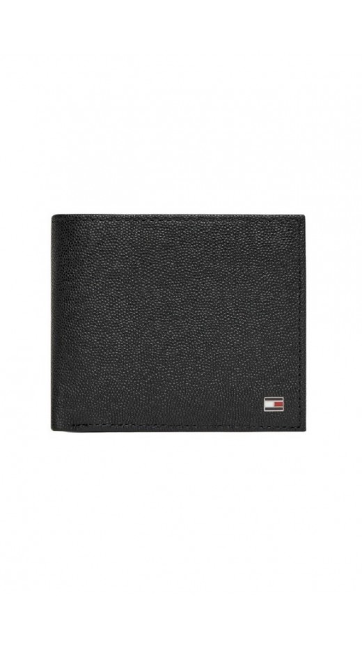 TOMMY HILFIGER FLAG CC FLAP AND COIN ΠΟΡΤΟΦΟΛΙ ΑΝΔΡΙΚΟ BLACK