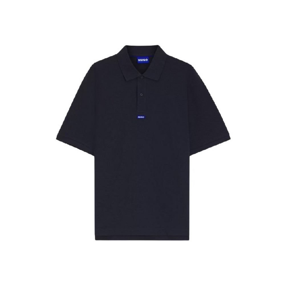 HUGO BOSS NOLITOS JERSEY POLO T-SHIRT ΜΠΛΟΥΖΑ ΑΝΔΡΙΚΗ NAVY
