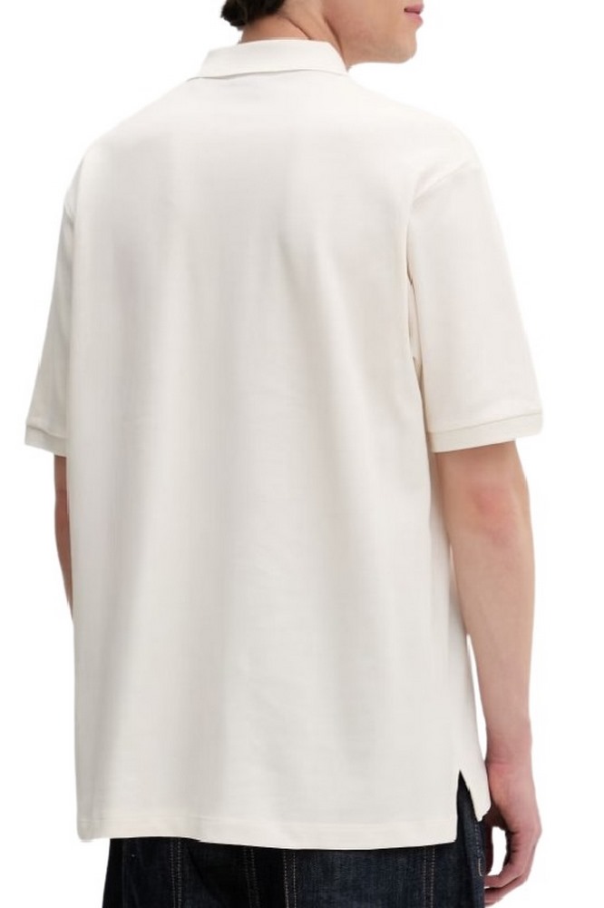 HUGO BOSS NOLITOS JERSEY POLO T-SHIRT ΜΠΛΟΥΖΑ ΑΝΔΡΙΚΗ WHITE