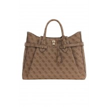 GUESS YESBA GIRLFRIEND SATCHEL ΤΣΑΝΤΑ ΓΥΝΑΙΚΕΙΑ LATTE