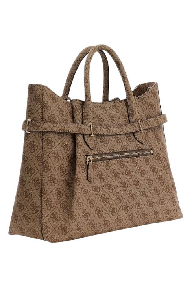 GUESS YESBA GIRLFRIEND SATCHEL ΤΣΑΝΤΑ ΓΥΝΑΙΚΕΙΑ LATTE