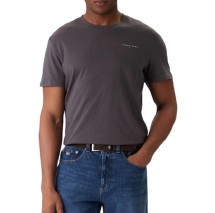 TOMMY JEANS SLIM LINEAR CHEST TEET-SHIRT ΜΠΛΟΥΖΑ ΑΝΔΡΙΚΗ WASHED BLACK