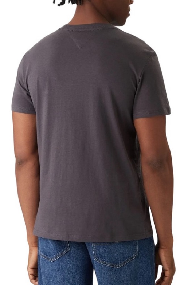 TOMMY JEANS SLIM LINEAR CHEST TEET-SHIRT ΜΠΛΟΥΖΑ ΑΝΔΡΙΚΗ WASHED BLACK