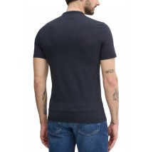 GUESS LOGO TEE T-SHIRT ΜΠΛΟΥΖΑ ΑΝΔΡΙΚΗ NAVY