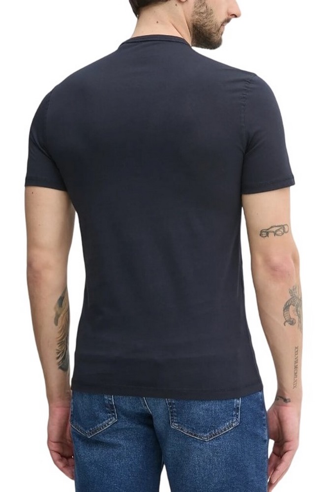 GUESS LOGO TEE T-SHIRT ΜΠΛΟΥΖΑ ΑΝΔΡΙΚΗ NAVY
