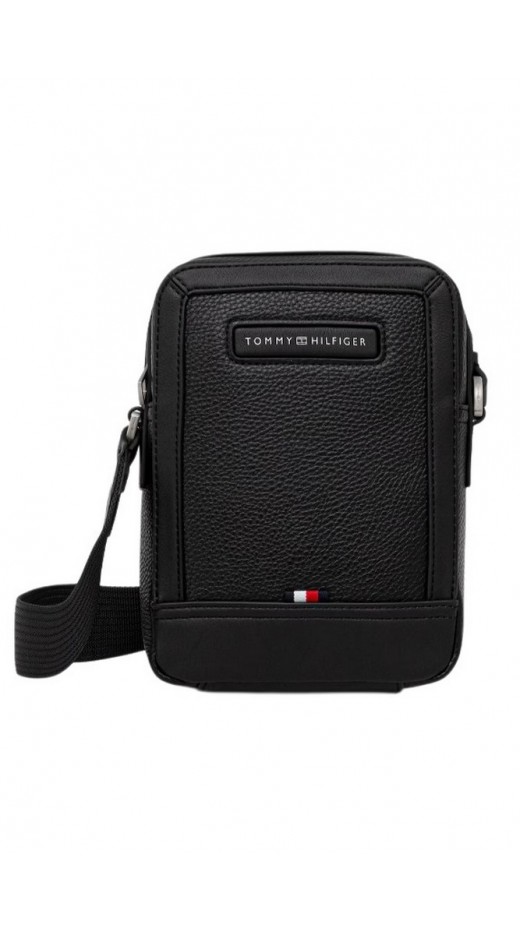 TOMMY HILFIGER CENTRAL MINI REPORTER ΤΣΑΝΤΑ ΑΝΔΡΙΚΗ BLACK