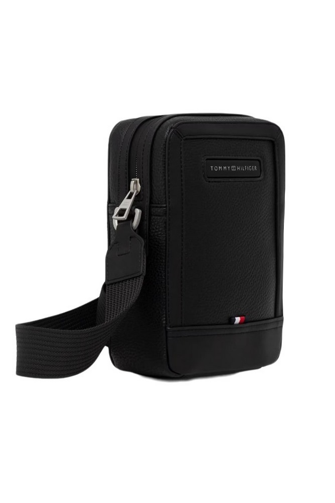 TOMMY HILFIGER CENTRAL MINI REPORTER ΤΣΑΝΤΑ ΑΝΔΡΙΚΗ BLACK