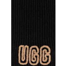 UGG  CHUNKY CRAFTED RIB SCARF 102787 ΚΑΣΚΟΛ ΓΥΝΑΙΚΕΙΟ BLACK