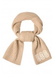 UGG  CHUNKY CRAFTED RIB SCARF 102787 ΚΑΣΚΟΛ ΓΥΝΑΙΚΕΙΟ BEIGE