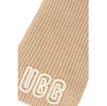 UGG  CHUNKY CRAFTED RIB SCARF 102787 ΚΑΣΚΟΛ ΓΥΝΑΙΚΕΙΟ BEIGE