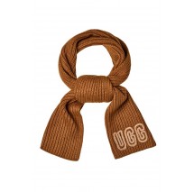 UGG  CHUNKY CRAFTED RIB SCARF 102787 ΚΑΣΚΟΛ ΓΥΝΑΙΚΕΙΟ BROWN