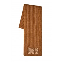 UGG  CHUNKY CRAFTED RIB SCARF 102787 ΚΑΣΚΟΛ ΓΥΝΑΙΚΕΙΟ BROWN