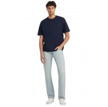 GUESS JEANS CN OS LOGO EMB TEE T-SHIRT ΜΠΛΟΥΖΑ ΑΝΔΡΙΚΗ DARK NAVY