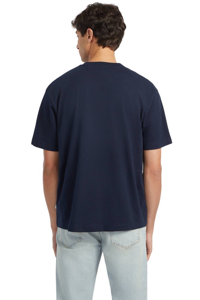 GUESS JEANS CN OS LOGO EMB TEE T-SHIRT ΜΠΛΟΥΖΑ ΑΝΔΡΙΚΗ DARK NAVY