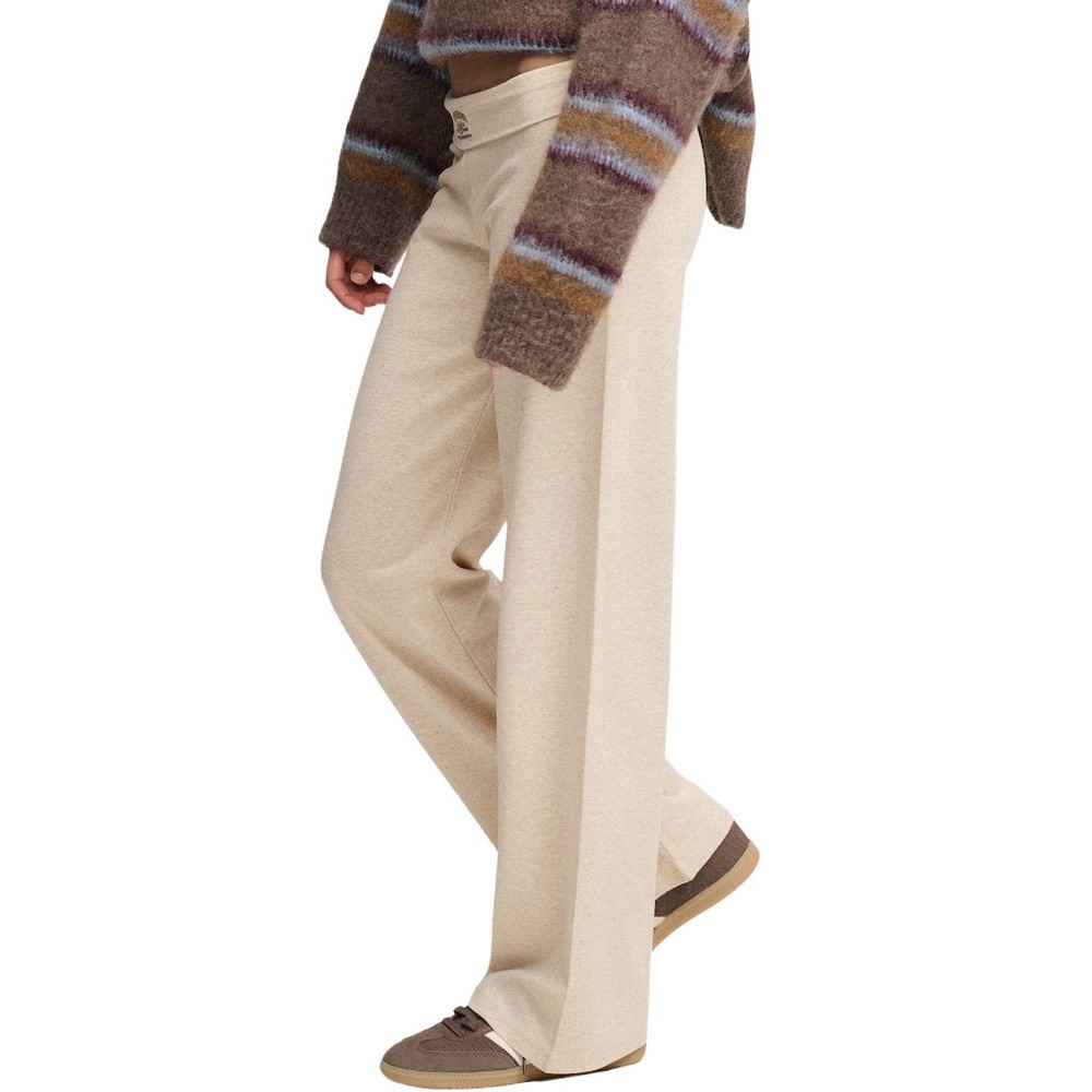 SUPERDRY ATH ESS FOLD OVER JOGGER ΠΑΝΤΕΛΟΝΙ ΦΟΡΜΑ ΓΥΝΑΙΚΕΙΟ BROWN