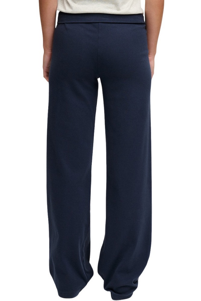 SUPERDRY ATH ESS FOLD OVER JOGGER ΠΑΝΤΕΛΟΝΙ ΦΟΡΜΑ ΓΥΝΑΙΚΕΙΟ BLUE