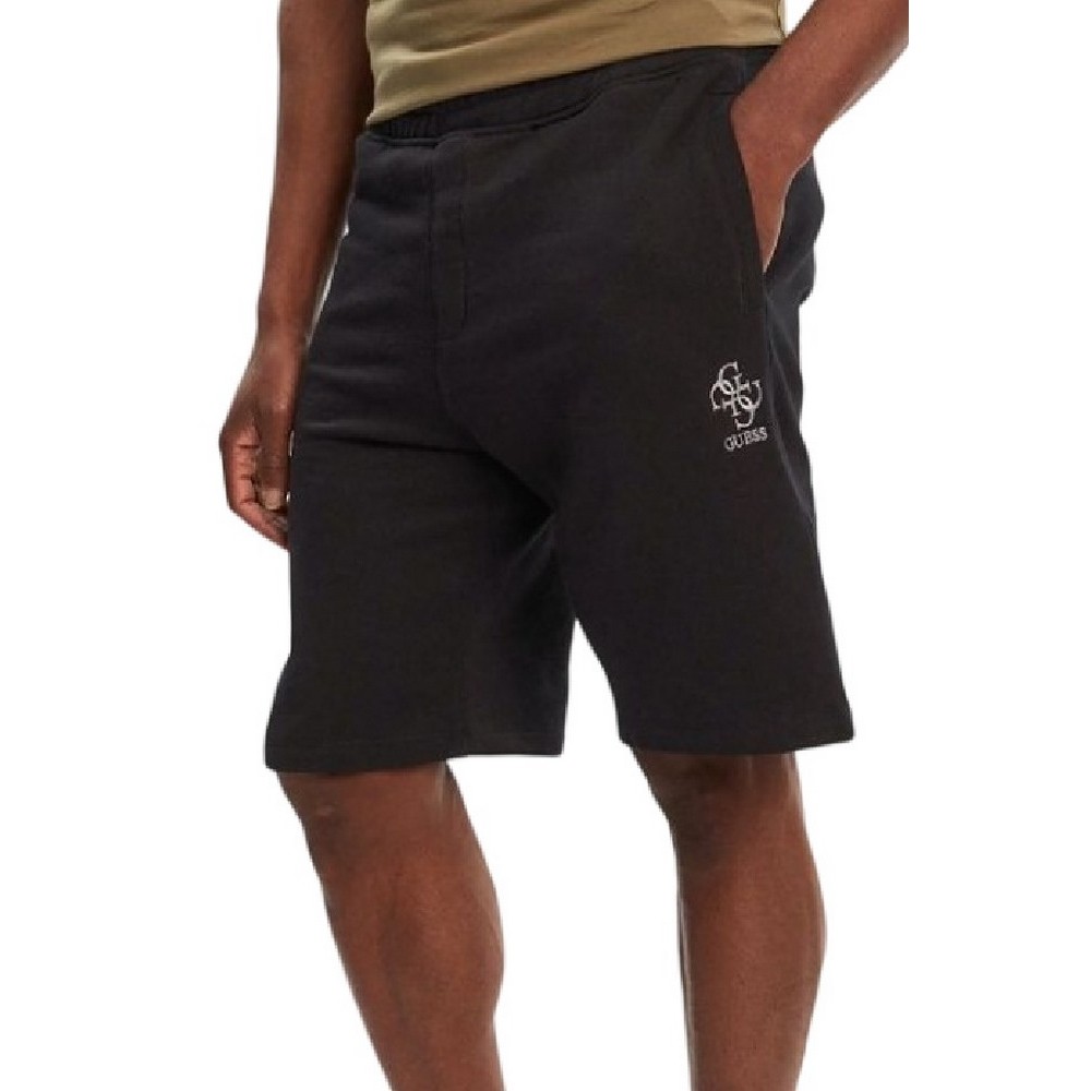 GUESS CLOVIS SHORTS ΒΕΡΜΟΥΔΑ ΑΝΔΡΙΚΗ BLACK