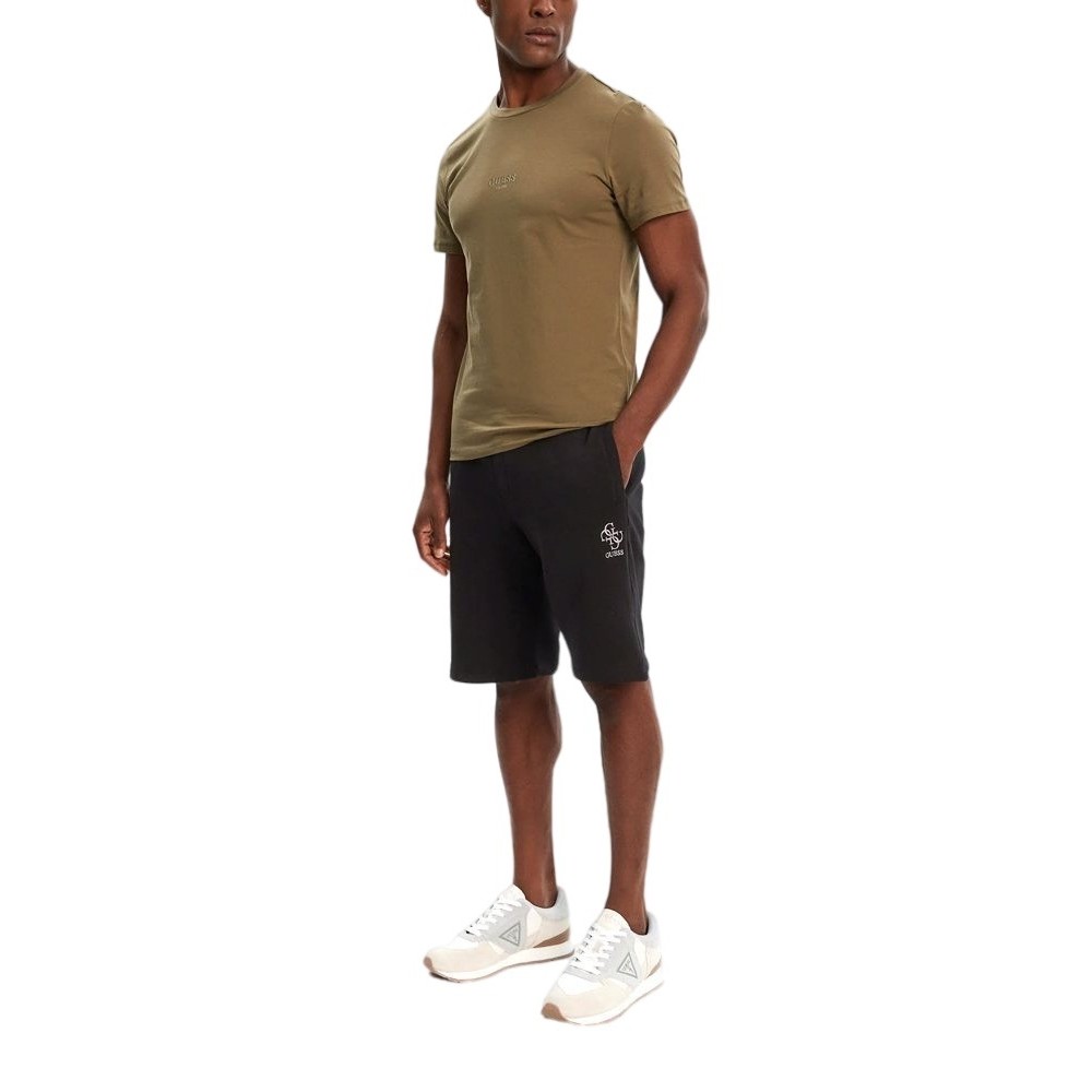 GUESS CLOVIS SHORTS ΒΕΡΜΟΥΔΑ ΑΝΔΡΙΚΗ BLACK