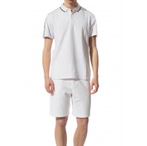 GUESS CLOVIS SHORTS ΒΕΡΜΟΥΔΑ ΑΝΔΡΙΚΗ WHITE