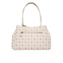 GUESS CARRIE LOGO GRLFRND CARRYALL ΤΣΑΝΤΑ ΓΥΝΑΙΚΕΙΑ VANILLA