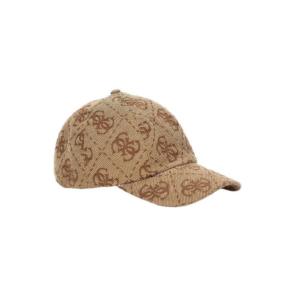 GUESS JEANIE JCQ MCR ALLVR BSBLL CAP ΚΑΠΕΛΟ ΓΥΝΑΙΚΕΙΟ LATTE
