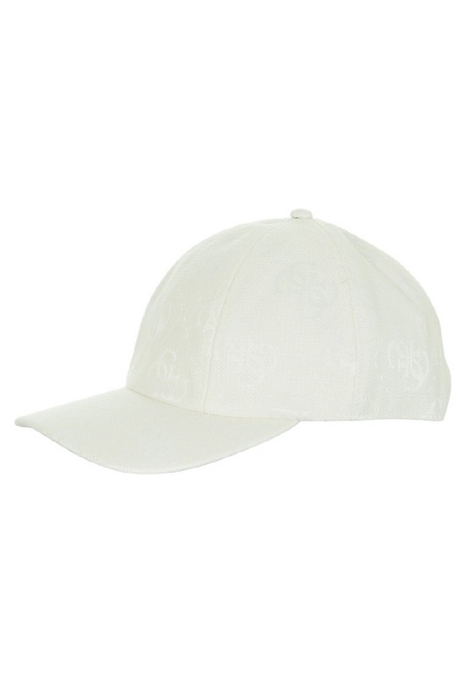 GUESS JEANIE JCQ MCR ALLVR BSBLL CAP ΚΑΠΕΛΟ ΓΥΝΑΙΚΕΙΟ WHITE