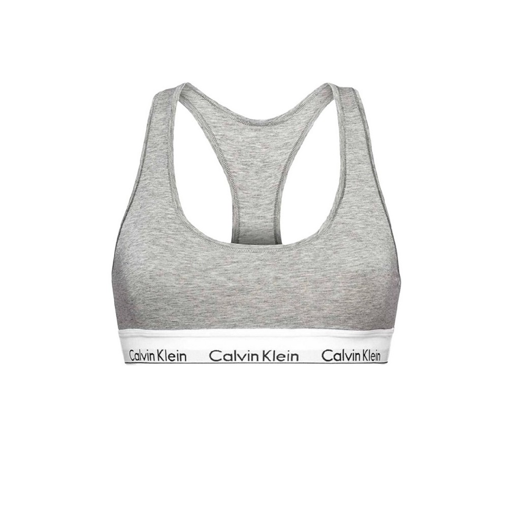 CALVIN KLEIN UNLINED BRALETTE ΕΣΩΡΟΥΧΟ ΓΥΝΑΙΚΕΙΟ GREY