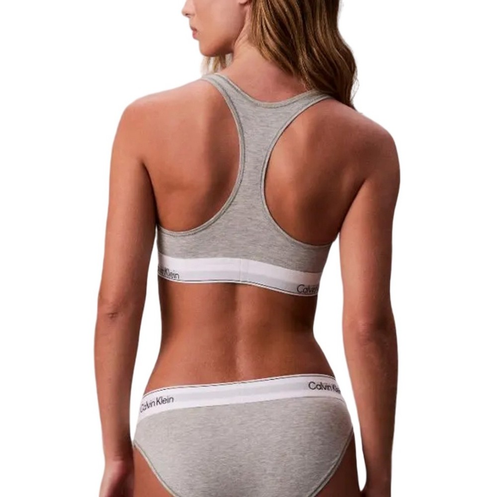 CALVIN KLEIN UNLINED BRALETTE ΕΣΩΡΟΥΧΟ ΓΥΝΑΙΚΕΙΟ GREY