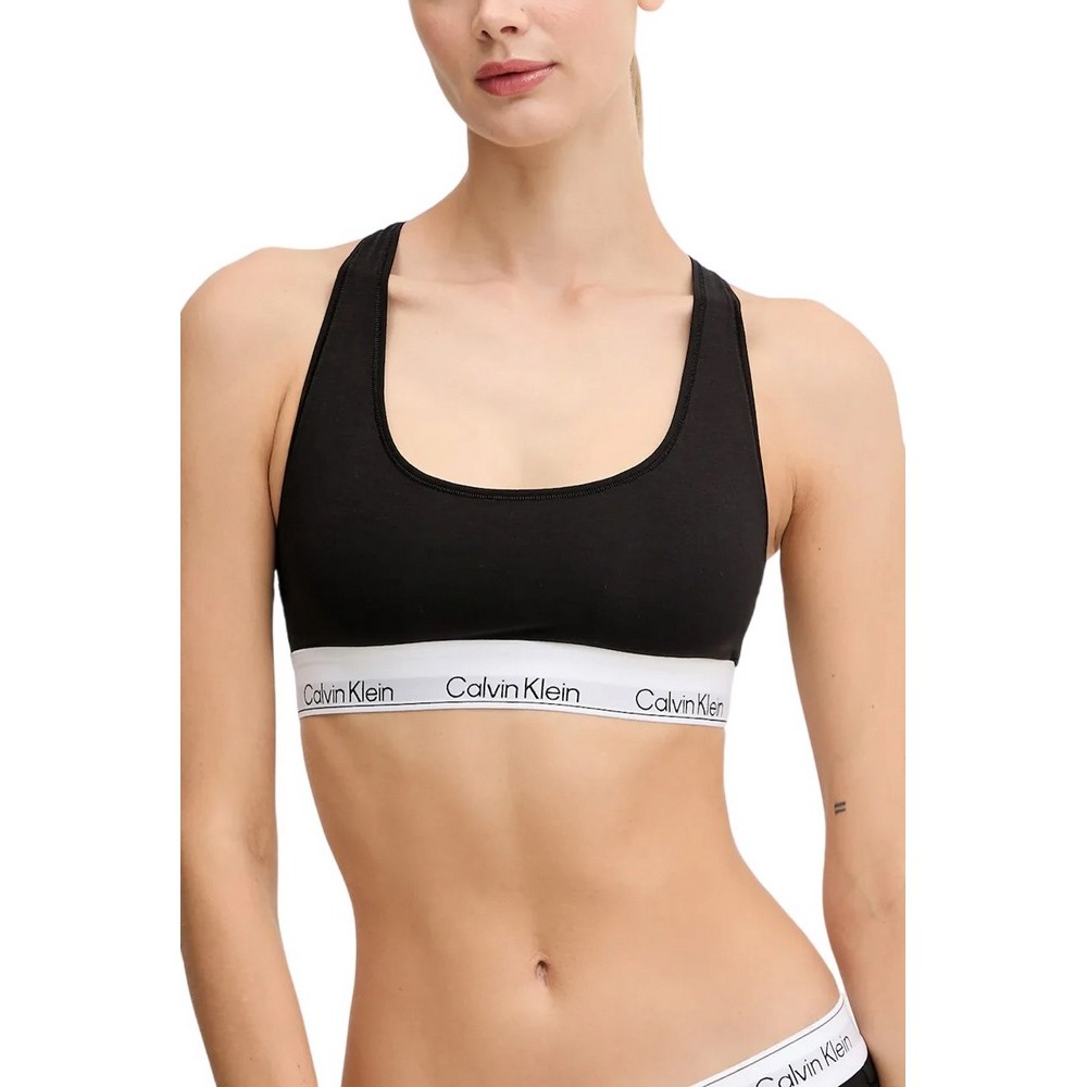 CALVIN KLEIN UNLINED BRALETTE ΕΣΩΡΟΥΧΟ ΓΥΝΑΙΚΕΙΟ BLACK