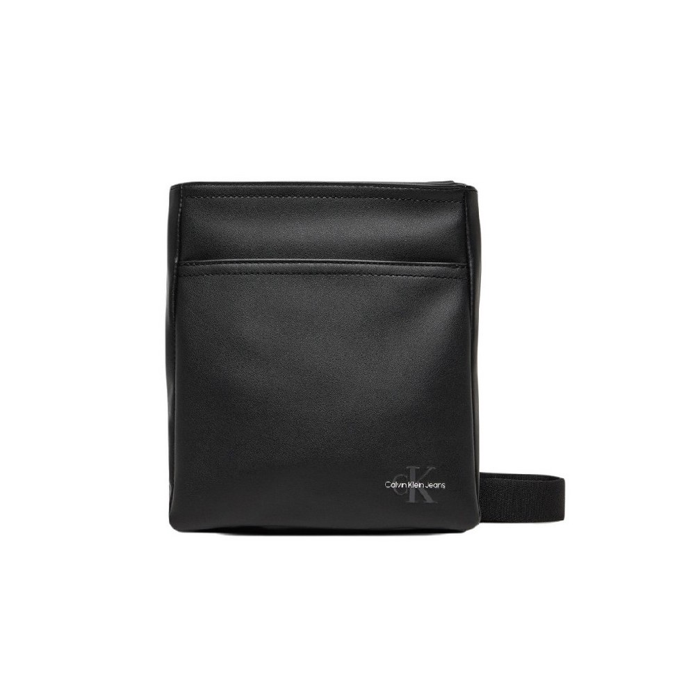 CALVIN KLEIN JEANS MONO LOGO FLAT PACK 18 ΤΣΑΝΤΑ ΑΝΔΡΙΚΗ BLACK