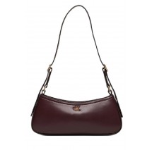 CALVIN KLEIN SMALL SHOULDER BAG ΤΣΑΝΤΑ ΓΥΝΑΙΚΕΙΑ WINE