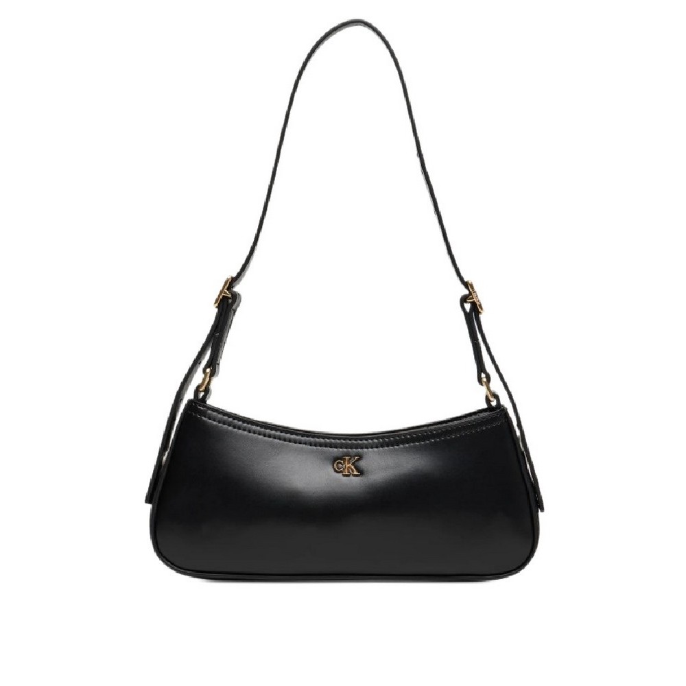 CALVIN KLEIN SMALL SHOULDER BAG ΤΣΑΝΤΑ ΓΥΝΑΙΚΕΙΑ BLACK