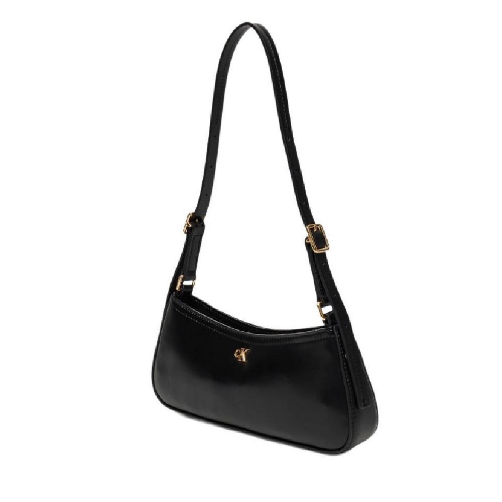 CALVIN KLEIN SMALL SHOULDER BAG ΤΣΑΝΤΑ ΓΥΝΑΙΚΕΙΑ BLACK